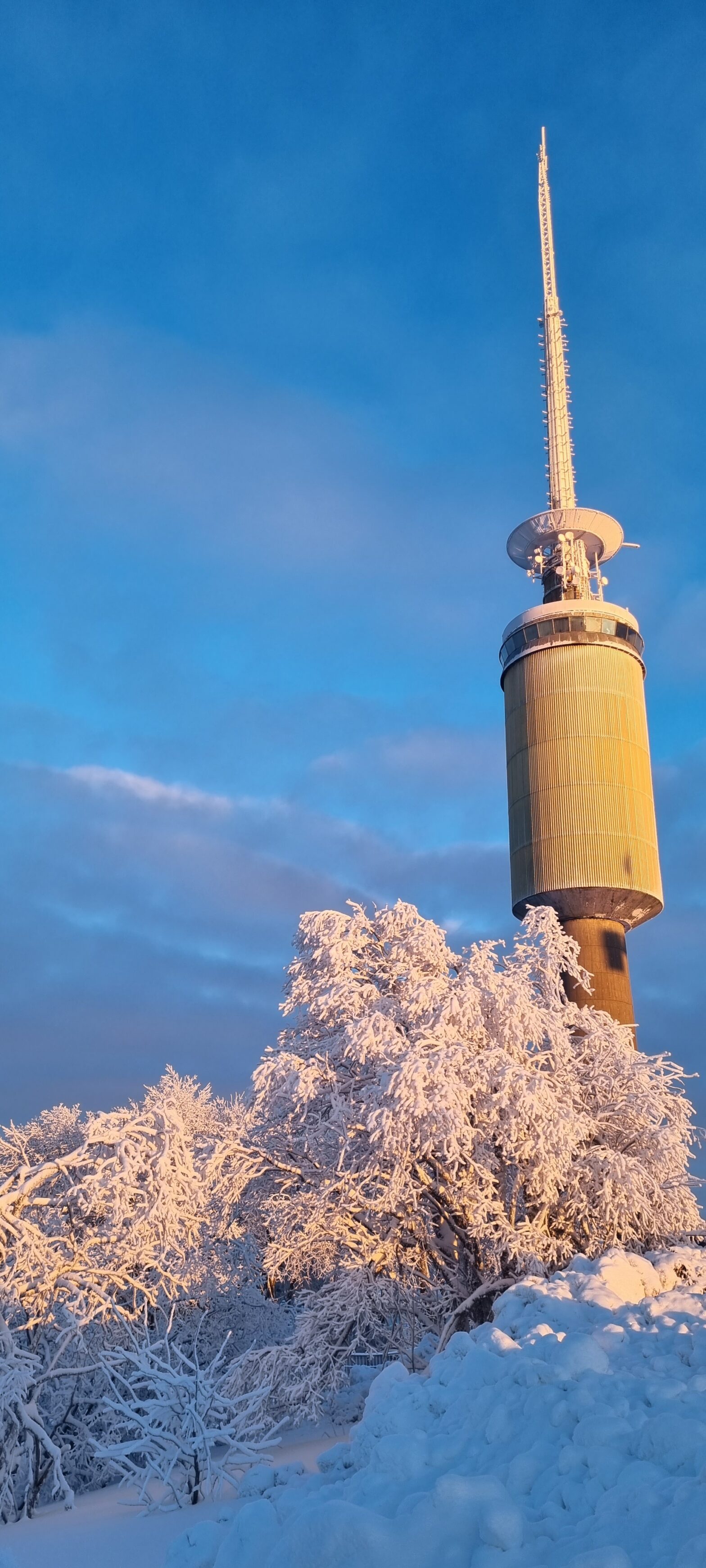 Tower of Tryvann - A landmark of the destination.